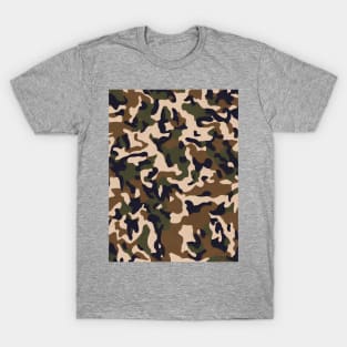 Camouflage Canvas T-Shirt